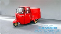 Specialbil/tuk-tuk, Piaggio Vespa Ape MOMSFRI