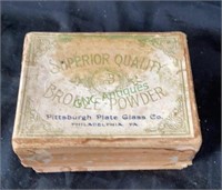 Antique gold bronze powder in the original box.