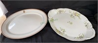 One pair of serving platters - each is 16 inches