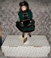 Franklin Mint Heirloom Doll Catherine Rose