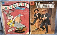 (2) Vintage 10 Cent Comics
