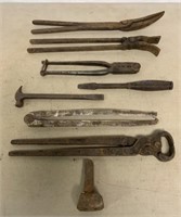 lot of 8 Asst Tools,Crimper,Cutter,Hammer,Pliers