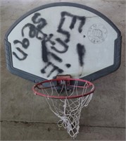Huffy Tuff Spray Painted Basketball Back Board