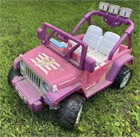 Fisher Price Barbie Power Wheels Jeep