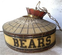 Vintage Tiffany Style Bears Lamp 18”D