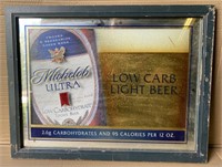 Michelob Ultra Beer Advertisement Sign/Mirror