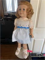 LARGE VTG CHATTY CATHY DOLL ON STAND NOTE