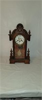 Ansonia Walnut Victorian Mantle Clock