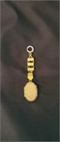 Vintage Gold Filled Ladies Locket Watch Fob