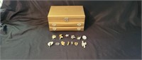 Brooches and Jewelry Box