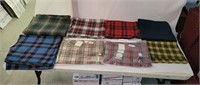 Wool Plaid Skirt Kits and Material