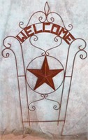 WROUGHT IRON DECORATIVE HOME DISPLAY SIGN