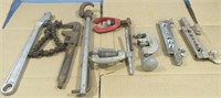 PLUMBING TOOL LOT*CUTTERS*GAUGES*WRENCHES& MORE