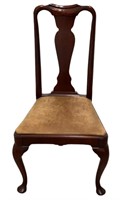 Vintage Mahogany Wood Chair