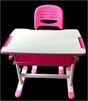 Children's Adjustable Desk & Chair