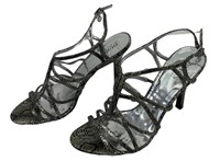 Guess Silver Synthetic High Heels