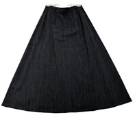 Talbots Long Grey Skirt