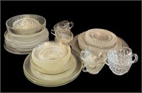 Antique Clear Depression Glass