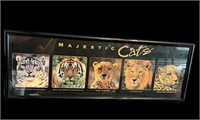 Majestic Cats Framed Print