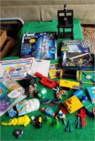Toys, Magnetix, McDonald's, parts of others