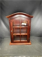 Table top curio cabinet 15X19X6