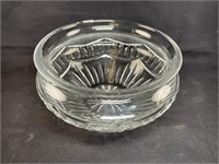 Exquisite Heavy cut crystal bowl