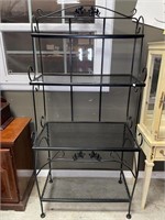 Wrought iron Bakers Rack
