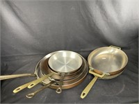 7 Copper Frying Pans