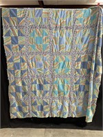 Vintage Polyester Quilt Topper - Unfinished