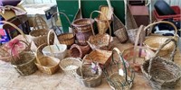 Baskets, various designs & weaves