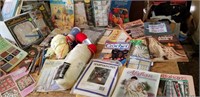 Supplies for knitting, crochet, candlewicking,