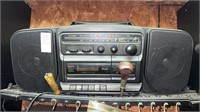 GPX radio cassette player