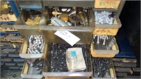 Organizer of pocket screws and cutter tips