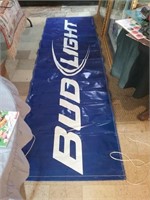 Very long Bud Light advertising Banner