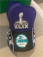 Super Bowl XLIX Official Cap NEW