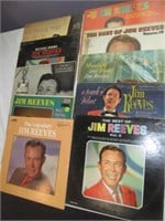 10pc Jim Reeves Vintage Album Collection