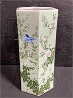 Japanese Porcelain Umbrella Holder.