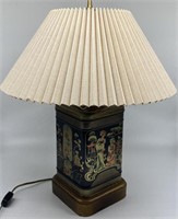 Early Japanese Tin Lamp.