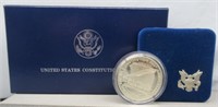 1987 UNC Silver Dollar Constitution Comm.