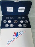 1992 Royal Canadian Mint Comm. Silver Set.