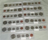 (11) US Coin Sets. Years Include: 1984, 1995,