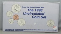 1998 UNC Coin Set P&D.