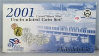 2001-P US Mint UNC Coin Set.