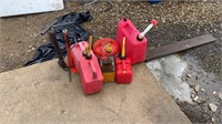 Gas Cans and Air Pumps