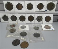 Collection of (20) Canadian 1 Cent.