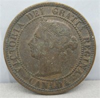 1882 Canadian 1 Cent.