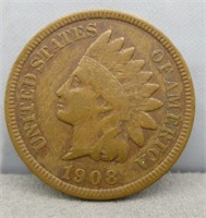 1908-S Indian Head Penny.