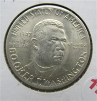 1947-D Booker T. Washington Half Dollar.