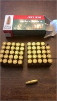 LELLIER AND BELLOT 357 SIG BOX OF 50 FMJ 140GR