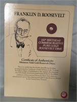 1982 Franklin D. Roosevelt 100th Birthday Pure